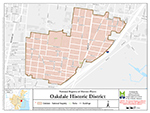 Oakdale Historic District thumb nail map