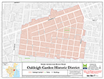 Oakleigh Garden thumb nail map